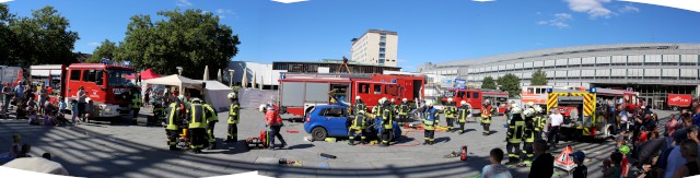 Einsatzübung TH beim Stadtgeburtstag, Foto: Freiwillige Feuerwehr Heiligendorf