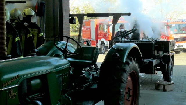 Wegen der Corona-Pandmie gab es dieses Mal Grünkohl zum Mitnehmen, Foto: Freiwillige Feuerwehr Heiligendorf