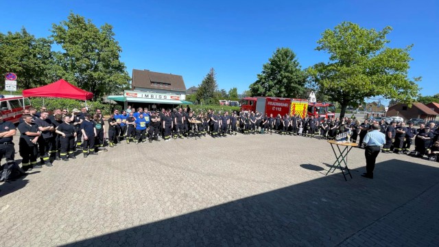 Siegerehrung, Foto: Freiwillige Feuerwehr Heiligendorf