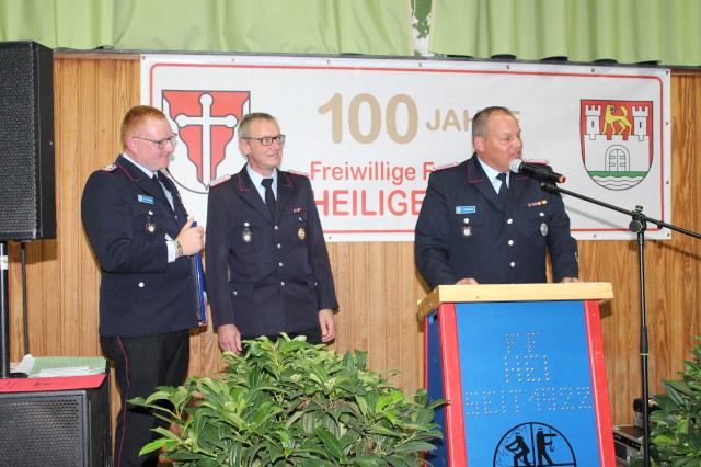 Ernennung von Jürgen Meier zum Ehrenmitglied, Foto: Freiwillige Feuerwehr Heiligendorf