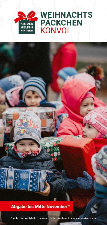 Flyer Weihnachtspäckchenkonvoi