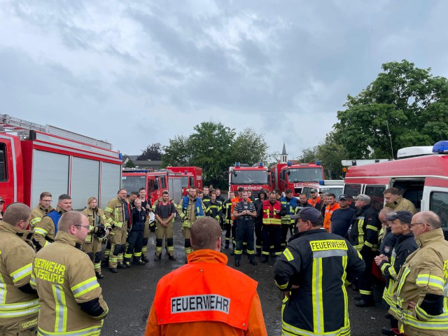 Einsatz 20: Verabschiedung der Fachzüge in Fallersleben, Foto: Freiwillige Feuerwehr Wolfsburg