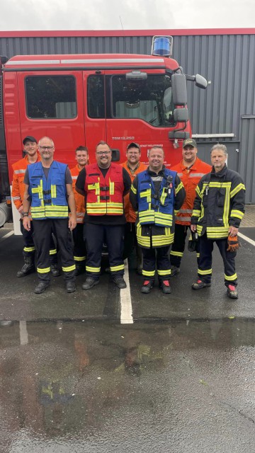 Einsatz 20: Die Einsatzkräfte aus Heiligendorf, Foto: Freiwillige Feuerwehr Wolfsburg