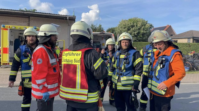 Übung des LZ Süd im Juni 2023, Foto: Freiwillige Feuerwehr Heiligendorf