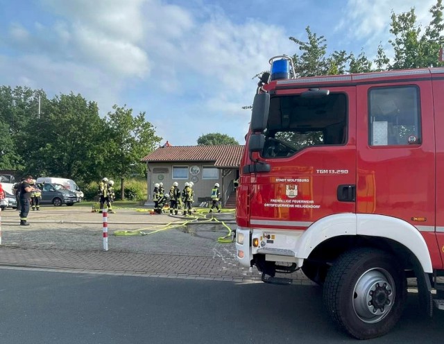 Übung des LZ Süd im Juni 2023, Foto: Freiwillige Feuerwehr Heiligendorf