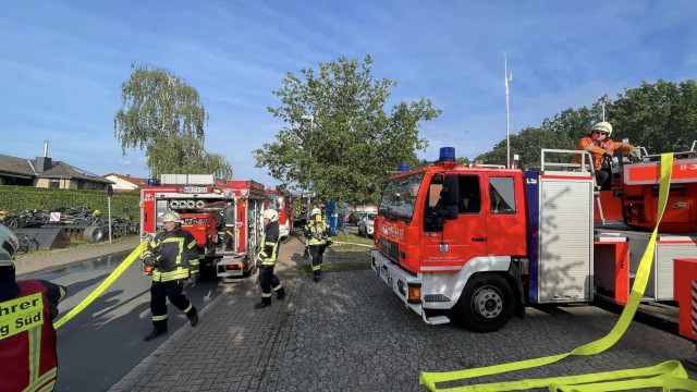 Übung des LZ Süd im Juni 2023, Foto: Freiwillige Feuerwehr Heiligendorf