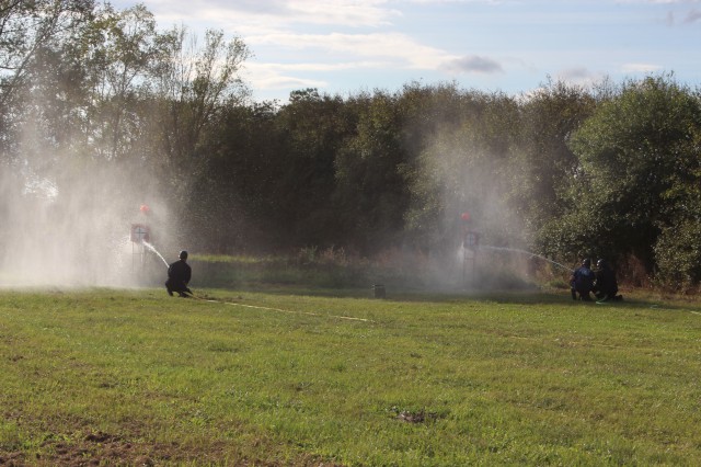 Die Wettkampftruppe der FF Miltern, Foto: Freiwillige Feuerwehr Heiligendorf