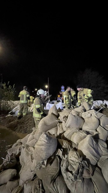 Einsatz 35 / 2023, Unterstützung beim Hochwasser in Wolfenbüttel, Foto: Freiwillige Feuerwehr Heiligendorf