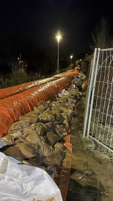 Einsatz 35 / 2023, Unterstützung beim Hochwasser in Wolfenbüttel, Foto: Freiwillige Feuerwehr Heiligendorf