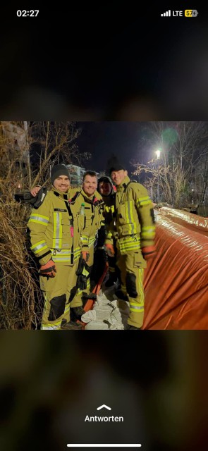 Einsatz 35 / 2023, Unterstützung beim Hochwasser in Wolfenbüttel, Foto: Freiwillige Feuerwehr Heiligendorf