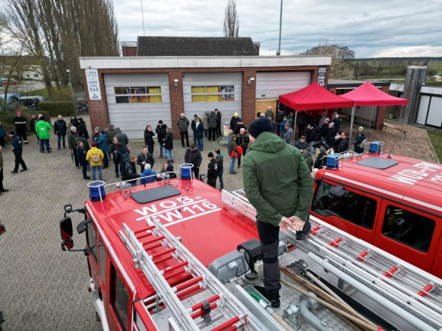 Grünkohlwanderung - Die Wanderung durch die Heiligendorfer Feldmark, Foto: Freiwillige Feuerwehr Heiligendorf
