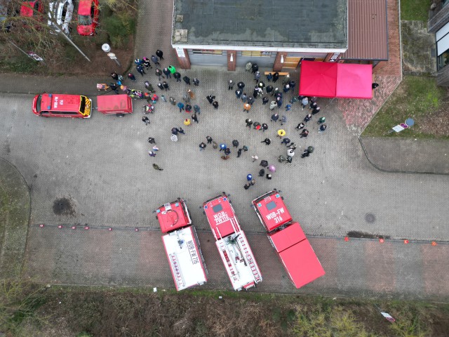 Grünkohlwanderung - Die Wanderung durch die Heiligendorfer Feldmark, Foto: Freiwillige Feuerwehr Heiligendorf