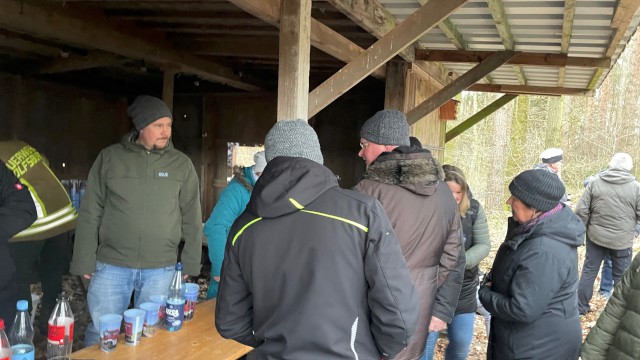 Grünkohlwanderung - Die Wanderung durch die Heiligendorfer Feldmark, Foto: Freiwillige Feuerwehr Heiligendorf