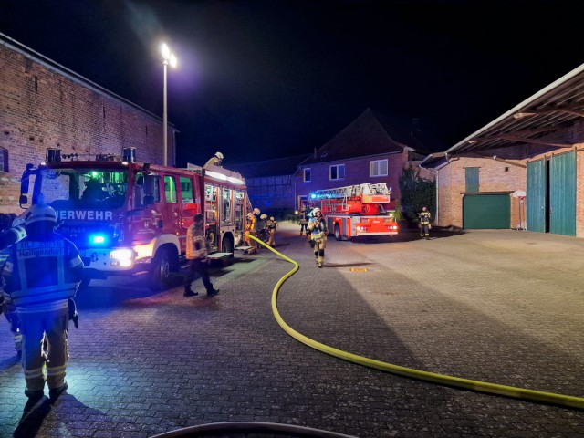 Allgemeiner Dienst Februar: Feuer, Foto: Freiwillige Feuerwehr Heiligendorf