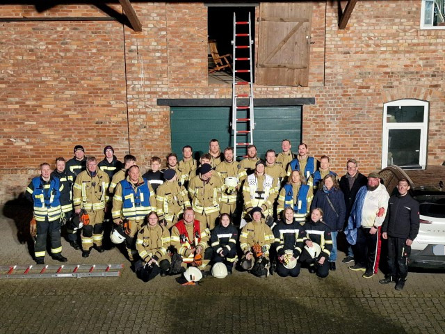 Allgemeiner Dienst Februar: Feuer, Foto: Freiwillige Feuerwehr Heiligendorf