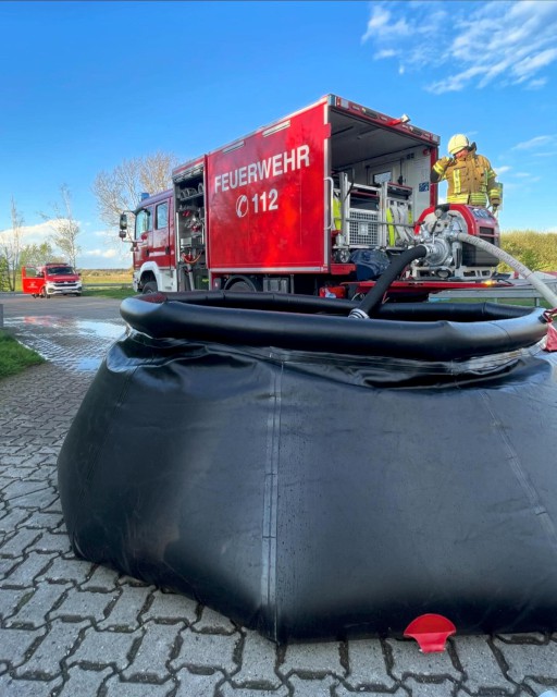 Bereitschaftsübung Fachzug Wasserförderung, Foto: Freiwillige Feuerwehr Heiligendorf
