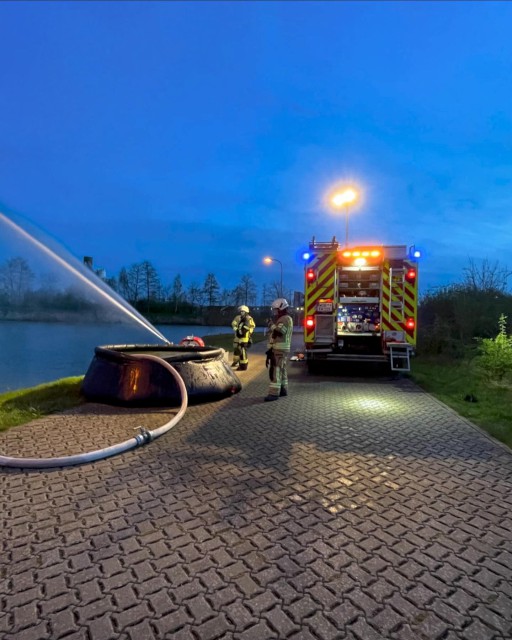 Bereitschaftsübung Fachzug Wasserförderung, Foto: Freiwillige Feuerwehr Heiligendorf