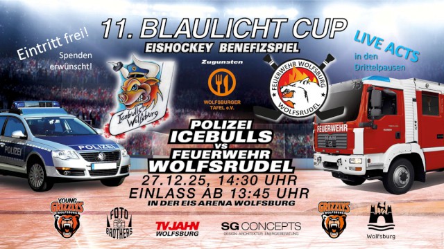 Ankündigung des 11. Blaulicht Cup