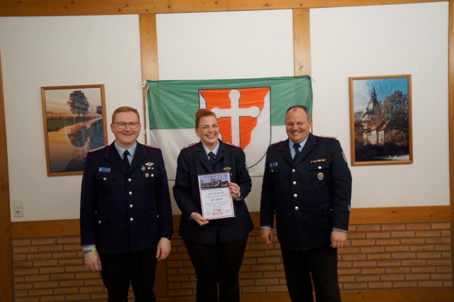 JHV: FFH-Interne Ehrung für 30 Jahre aktive Mitgliedschaft, Foto: Freiwillige Feuerwehr Heiligendorf