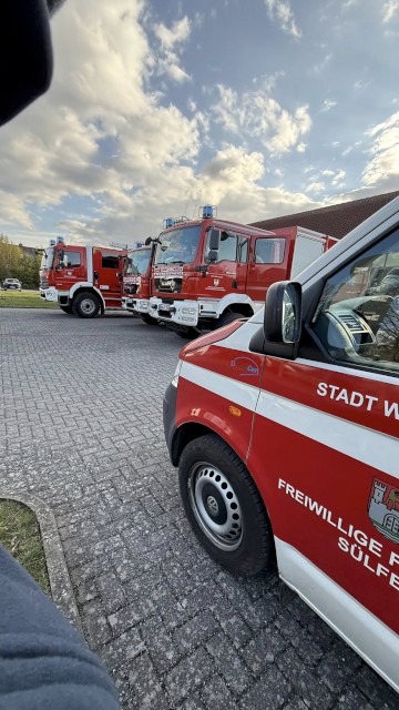 Bereitschaftsübung Fachzug Wasserförderung, Foto: Freiwillige Feuerwehr Heiligendorf