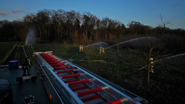 Bereitschaftsübung Fachzug Wasserförderung, Foto: Freiwillige Feuerwehr Heiligendorf