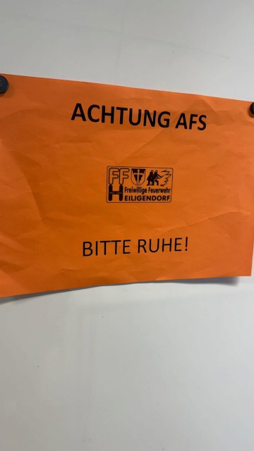 Einsatz 17 / 2026, Besetzen Abschnittsführungsstelle Süd, Foto: Freiwillige Feuerwehr Heiligendorf
