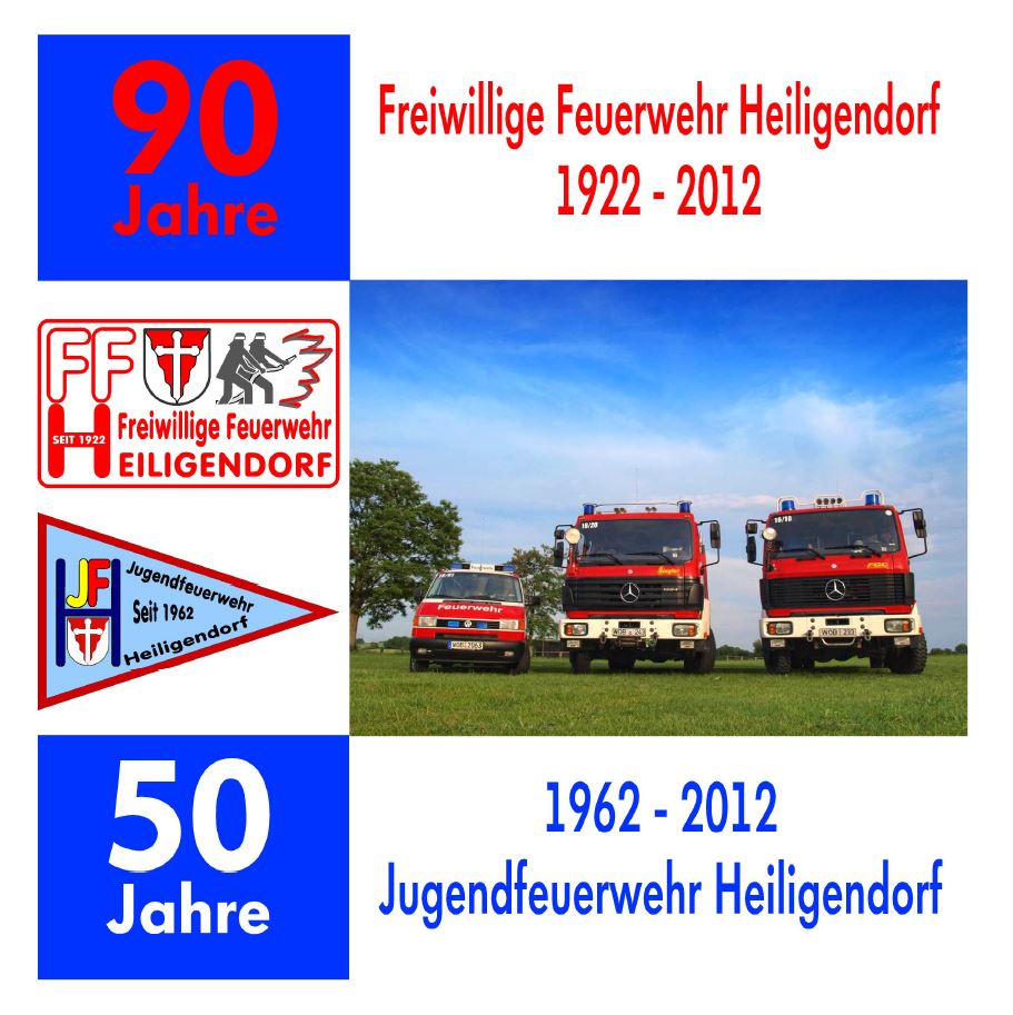 Vorderseite der Festschrift 2012 der Freiwilligen Feuerwehr Heiligendorf