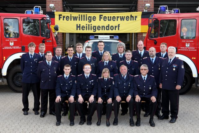 Die 1. Gruppe im Jahr 2011, Foto: Freiwillige Feuerwehr Heiligendorf