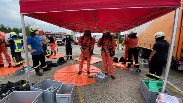 ABC-Einsatz am 14. August 2020 im Heinenkamp, Foto: Freiwillige Feuerwehr Heiligendorf