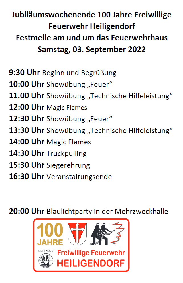 Programm zum Tag der offenen Tür