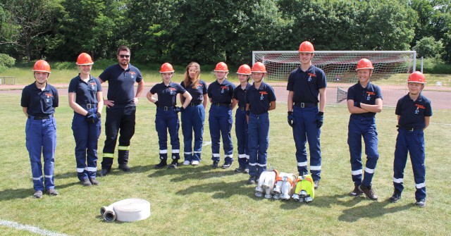 Die Wettkampfgruppe 2022 der JF Heiligendorf, Foto: Freiwillige Feuerwehr Heiligendorf