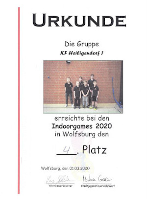 Die viert-platzierte Gruppe der Schunterfunken