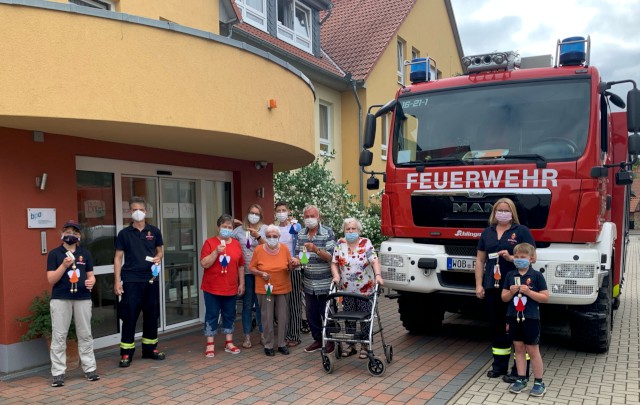 Die Schunterfunken haben Schutzengel gebastelt, Foto: Freiwillige Feuerwehr Heiligendorf