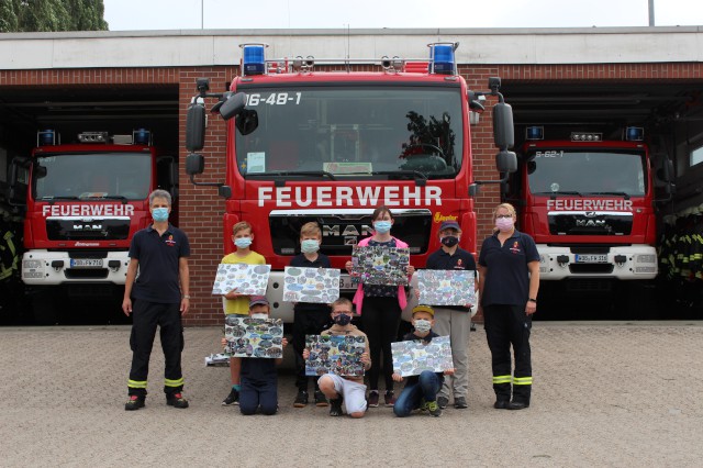Verabschiedung von sieben Kindern aus der Kinderfeuerwehr, Foto: Freiwillige Feuerwehr Heiligendorf