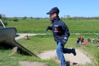 Spiel eins für unsere Gruppe: Spielplatzlauf (Foto: Freiwillige Feuerwehr Heiligendorf)