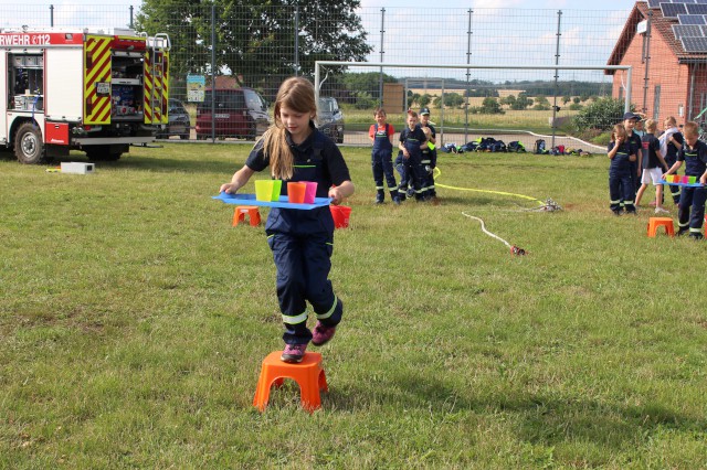 Wasserspiele auf dem alten Sportplatz, Foto: Freiwillige Feuerwehr Heiligendorf