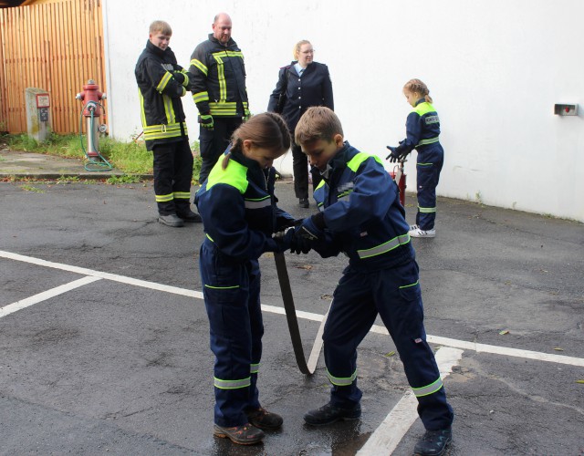 Abnahme Kinderfeuerwehrabzeichen Brandfloh, Foto: Freiwillige Feuerwehr Heiligendorf