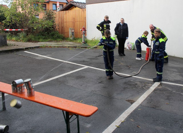 Abnahme Kinderfeuerwehrabzeichen Brandfloh, Foto: Freiwillige Feuerwehr Heiligendorf