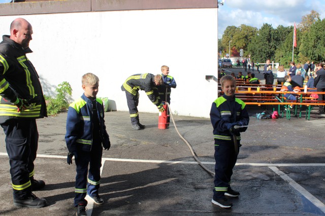 Abnahme Kinderfeuerwehrabzeichen Brandfloh, Foto: Freiwillige Feuerwehr Heiligendorf