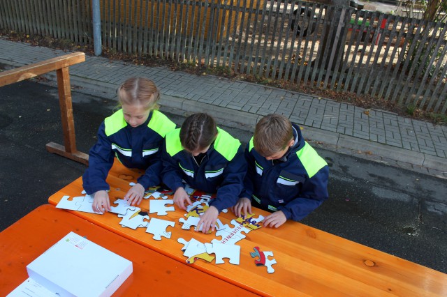 Abnahme Kinderfeuerwehrabzeichen Brandfloh, Foto: Freiwillige Feuerwehr Heiligendorf