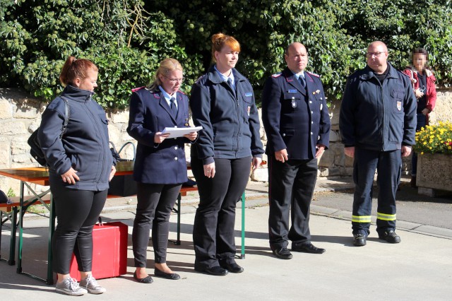 Abnahme Kinderfeuerwehrabzeichen Brandfloh, Foto: Freiwillige Feuerwehr Heiligendorf