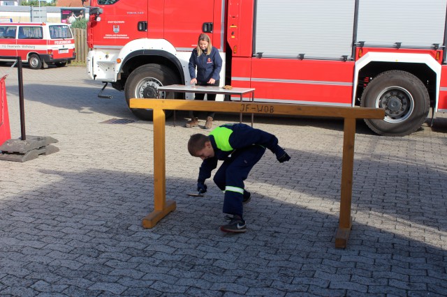 Unsere Kids bei der Brandfloh-Abnahme 2024 in Vorsfelde, Foto: Freiwillige Feuerwehr Heiligendorf