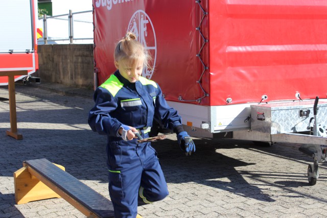 Unsere Kids bei der Brandfloh-Abnahme 2024 in Vorsfelde, Foto: Freiwillige Feuerwehr Heiligendorf