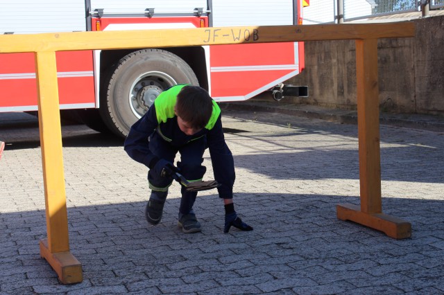 Unsere Kids bei der Brandfloh-Abnahme 2024 in Vorsfelde, Foto: Freiwillige Feuerwehr Heiligendorf